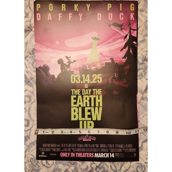 The Day The Earth Blew Up Looney Tunes Poster - Picture 3 of 3
